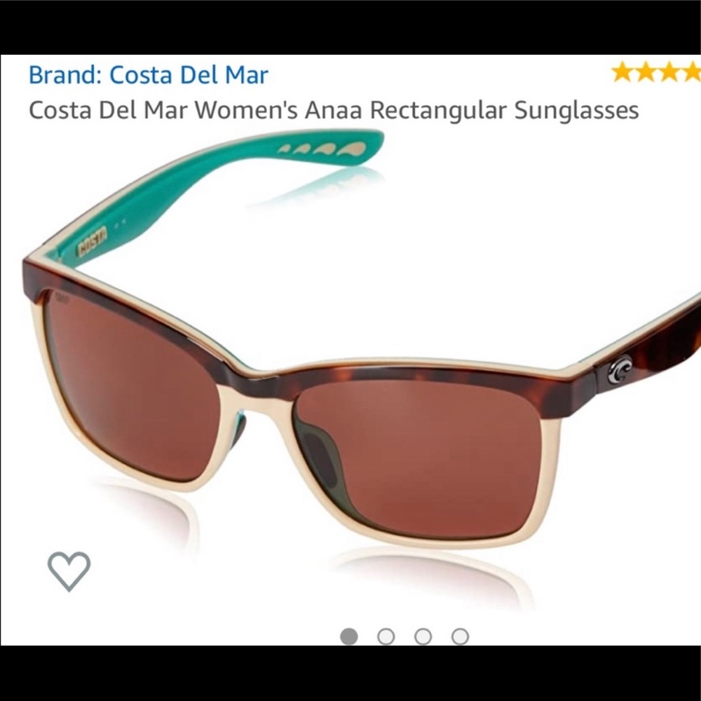 Brand new in the box Costa Del Mar Ana frames 580P